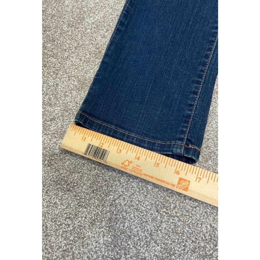 Levi's Women's 512 Perfectly Slimming Straight Jeans Size 2 Dark Wash Indigo - Picture 12 of 15